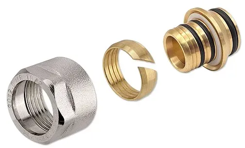 Klemmringverschraubung 3/4'' Eurokonus - für Mehrschicht-Verbundrohr 20 x 2 mm