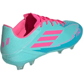 adidas F50 League Messi FG/MG Herren flash aqua/lucid pink/lucid cyan 47 1/3