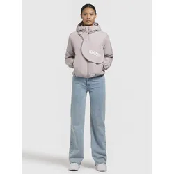 Anorak KHUJO "SHELLY", Damen, Gr. S, blasslila, Web, 100% Polyester, unifarben, casual, regular fit hüftlang, Langarm eingesetzt elastischer Bund, Jacken