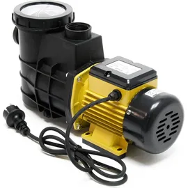 Wiltec Poolpumpe schwarz 5000 L/h
