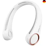 Tragbarer Hals Ventilator USB Nackenventilator mit 360° Luftstrom Reisen Sport