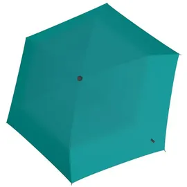 Knirps Regenschirm US.050 Ultra Light Slim Manual Turquoise With Black Coating
