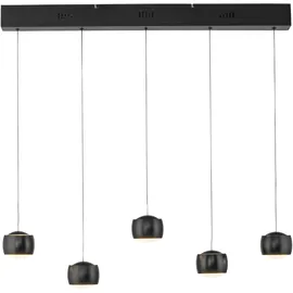 just light. BALLINI 1-flg. 220 cm schwarz Metall
