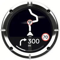 Beeline Moto II Classic Navigationssystem Edelstahl poliert
