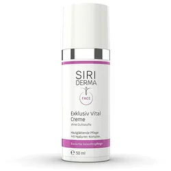 Siriderma Hautcreme exclusiv-vital ohne Duft-Glättende Pflege für anspruchsvolle und reife Haut Creme 50 ml Unisex