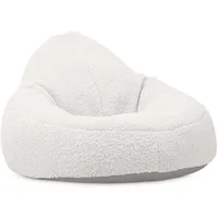 Konsimo Sitzsack weiß ¦ Maße (cm): B: 85 H: