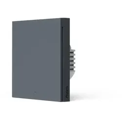 Aqara Smart Wall Switch H1No Neutral, Single Rocker grau - HomeKit