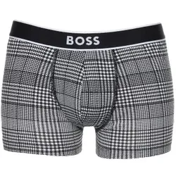BOSS 24 Print Trunk Schwarz Baumwolle Medium Herren