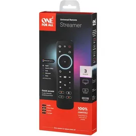 One for All Streamer Universal Fernbedienung Schwarz