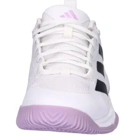 adidas Court Team Bounce 2.0 Damen Cloud White/Core Black/Powder Plum 38 2/3