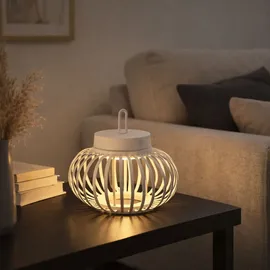 just light. Tischleuchte Sandfarben 2 St.