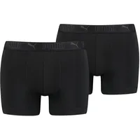 Puma Herren Boxer Unterwäsche, Schwarz, L