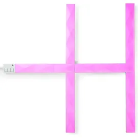 Nedis WIFILW06RGB Intelligente, dimmbare LED-RGBW-Schiene LED/8W/230V Wi-Fi RGBIC - Warmweiss - Android