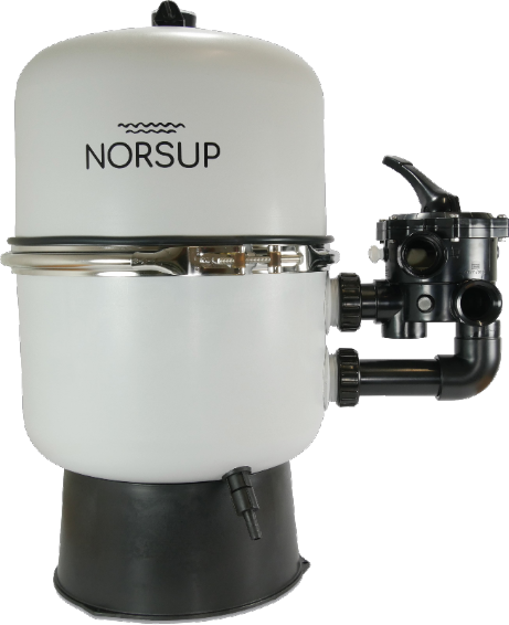 Norsup Sandfilter DUPLEX 400 - 600, Filterbehälter: Filterbehälter 400mm