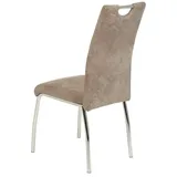 Möbel Kraft Stuhl Karola II Stoff beige