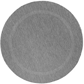KADIMA DESIGN Balkonteppich Einfarbig 200 x 200 cm Grau
