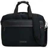 Tommy Hilfiger Herren Th Nylon Workbag Am0am13619 Computertasche, Black (Black)