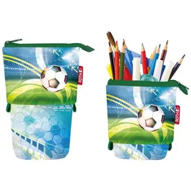 ROTH Schlampermäppchen Fußball Motiv, 13,5 x 6,0 cm