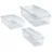 Wenko Kühlschrank Organizer 3er Set transparent