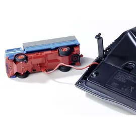 CARSON RC-Auto Mercedes-Benz 1620 Plane mit Anhänger 2,40GHz RTR blau