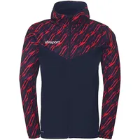Uhlsport Progressive 28 Multi Hood in marine/rot L