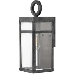 Porter Outdoor Wandleuchte Zink gealtert klein Hinkley QN-PORTER-S-DZ