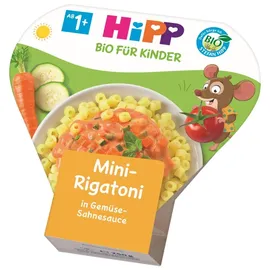 HiPP Kinder Bio Pasta Mini-Rigatoni in Gemüse-Sahnesauce 250 g