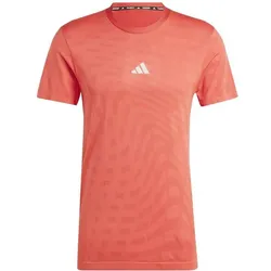 ADIDAS Herren Shirt Gym+ Training Seamless, BRIRED/BETSCA, XL