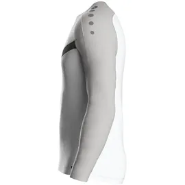 Jako Sweat Iconic Weiß/Soft Grey/Anthra Light S