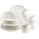 Mäser Felise Kaffeeservice 18-tlg. bunt