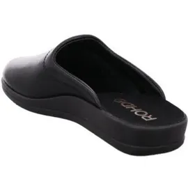 ROHDE Lekeberg Herren Pantoffeln Hausschuhe Schuhe 1552 schwarz | Gr.: 43
