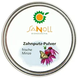 Sanoll Zahnputz-Pulver frische Minze