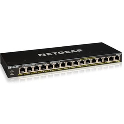 Netgear GS316P 16x Gigabit Switch 10/100/1000MBit Metallgehäuse Befestigungskit