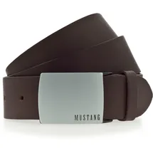 Mustang Koppelgürtel mit Pullup Effekt in Dunkelbraun-100