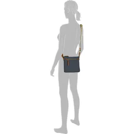 CAMEL ACTIVE Bari Cross Bag L Umhängetasche Leather Dark Blue