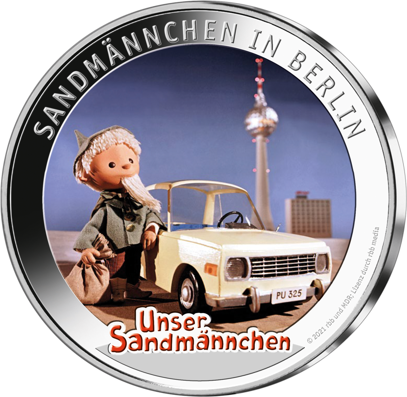 Silberkollektion „Unser Sandmännchen“ – Ihr Start: „Sandmännchen in Berlin“