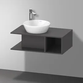 Duravit D-Neo Compact 80x48cm, gra m, 1 F, 1 Pl, wandhängend