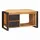 vidaXL Sitzbank mit Stauraum Braun 80 x 35 x 40 cm
