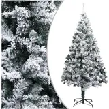 vidaXL Künstlicher Weihnachtsbaum mit Schnee Grün 240 cm
