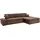 DOMO collection Ecksofa DOMO COLLECTION "NMORIC XXL, 300x172x80cm, L-Form", braun, B:300cm H:80cm T:172cm, Chenille (85% Polyester, 15% Acryl);Luxus-Microfaser (100% Polyester);Struktur ( 100% Polyester);Microfaser PRIMABELLE (100% Polyester), Sofas, Ecksofa, wahlweise