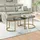 [en.casa] Oppeerg Schwarz Gold 50 x 40 cm