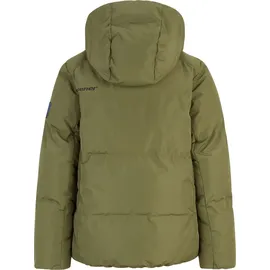 Ziener Kinder AWAR jun (jacket Ski Jacke - deep olive 128 - Grün