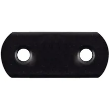 GAH Alberts Flachverb.L.37mm B.16mm S.1,5mm STA schwarz ku.-besch.GAH