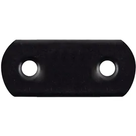 GAH Alberts Flachverb.L.37mm B.16mm S.1,5mm STA schwarz ku.-besch.GAH