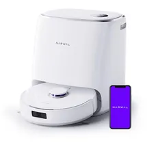 Narwal Freo X Ultra Saugroboter mit Wischfunktion, Wischroboter Selbstreinigend mit 8.200 Pa Saugkraft, All-in-One-Station, Verwicklungsfrei, DirtSense, 3D-Strukturlicht, Staubaufbewahrung