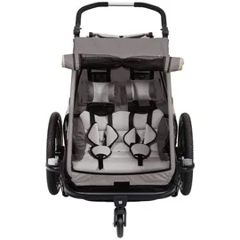 XLC Sitzsystem deluxe DuoS grau/beige/anthrazit
