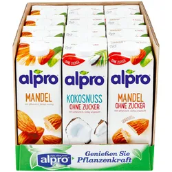 Alpro Drink 1 Liter, verschiedene Sorten, 12er Pack