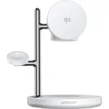 Joyroom JR-W23 Qi2 4-in-1 Ladegerät mit Nachtlicht Weiß
