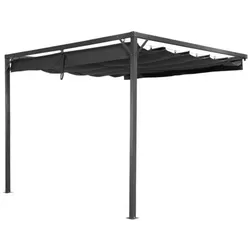 Wand-Pergola 300 x 300 cm