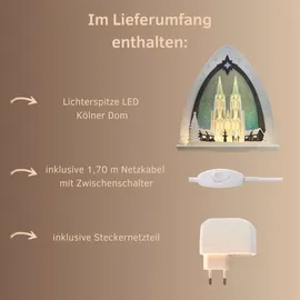 Weigla Lichterspitze Kölner Dom 52 cm